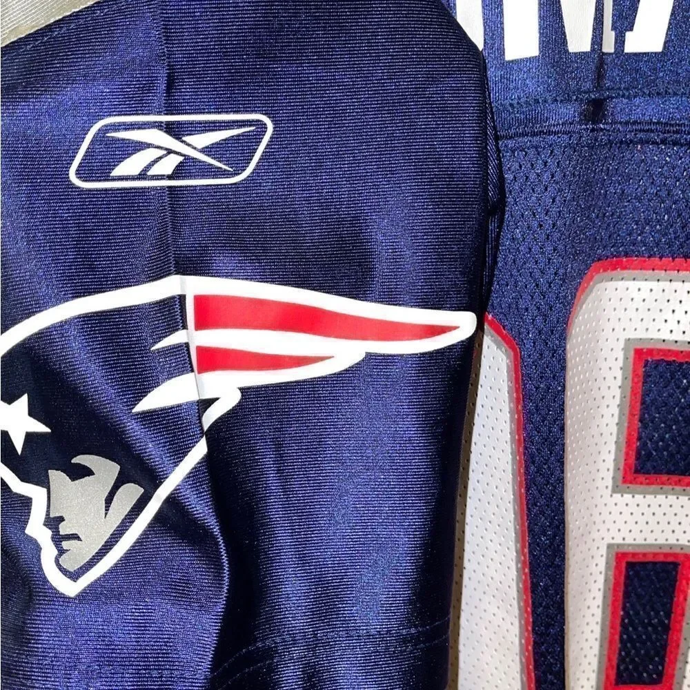 Adalius Thomas #96 New England Patriots Reebok NFL Football Jersey XL - Picture 7 of 7